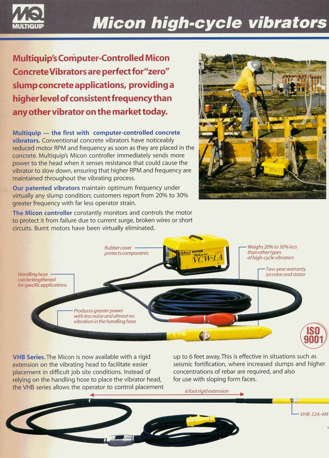 concrete vibrators