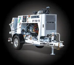 New Schwing Concrete Pumps New Schwing Concrete Pumps Specifications