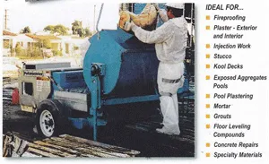 Plaster Pumps Fireproofing Plaster Pumps Fireproofing Specifications