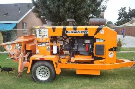 Used Concrete Pumps Specifications