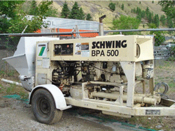 mining equipment shotcrete